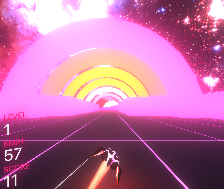 Cuberun game screen